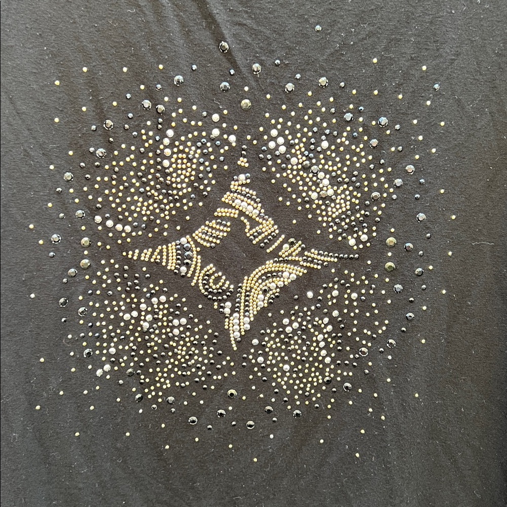 White House Black Market Black Top size L - Picture 11 of 12